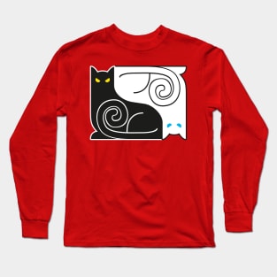 Yinyang Cats Long Sleeve T-Shirt